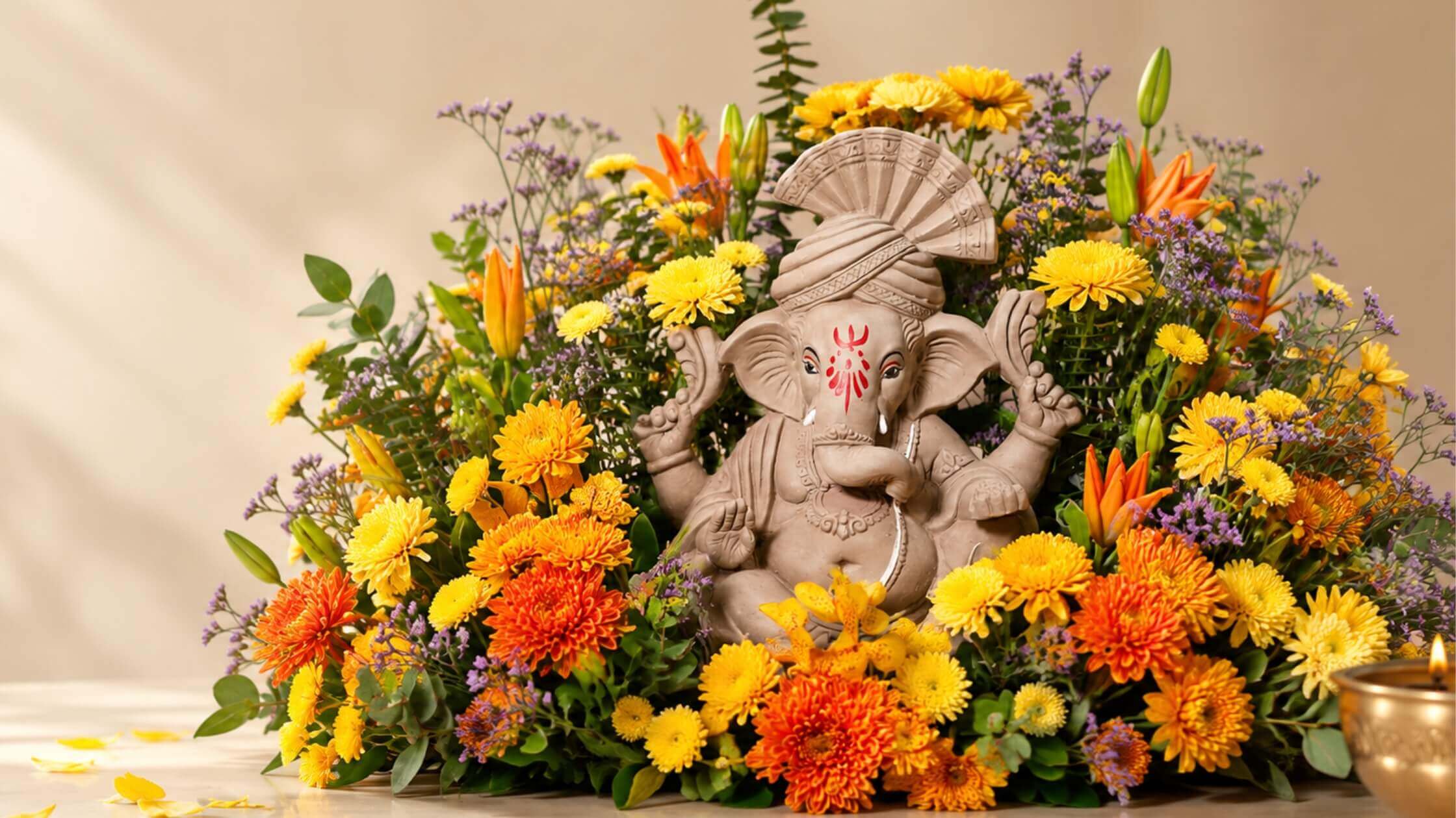 Best Flowers for Ganesh Chaturthi
